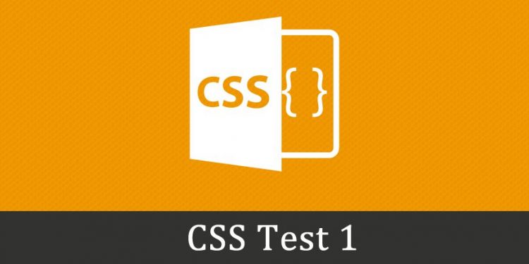 Css Online Test 1