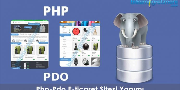 php pdo e-ticaret sitesi yapimi