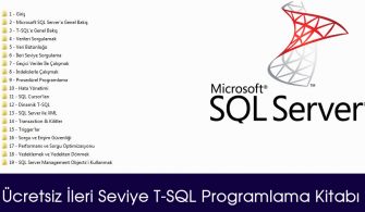 Ücretsiz İleri Seviye T-SQL Programlama Kitabı