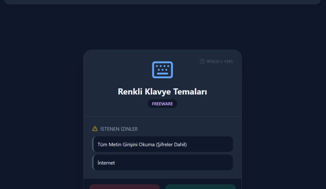 Uygulama İnceleme oyununda sahte yazılım tespiti