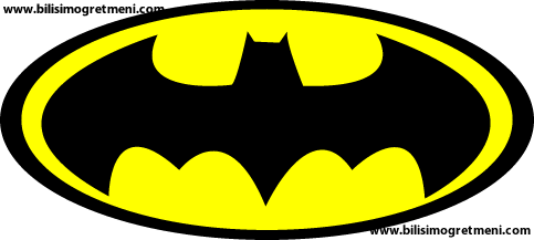 Fireworks Dersleri Batman Logo Vector Çizimi