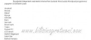 Temel_bilgiler_uygulama_2_Bilgisayar_parcalari